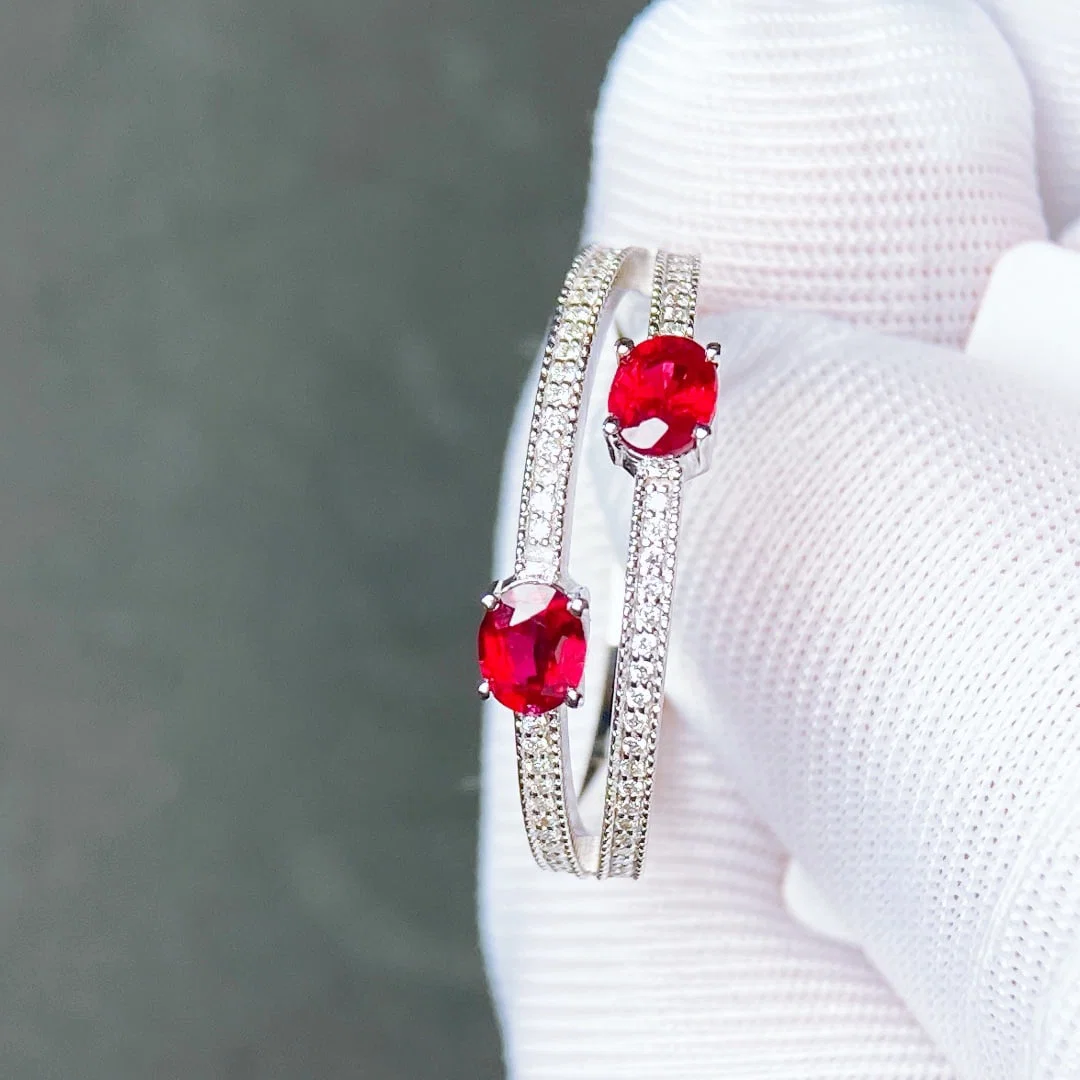 0.5Ctw Natural Ruby Ring