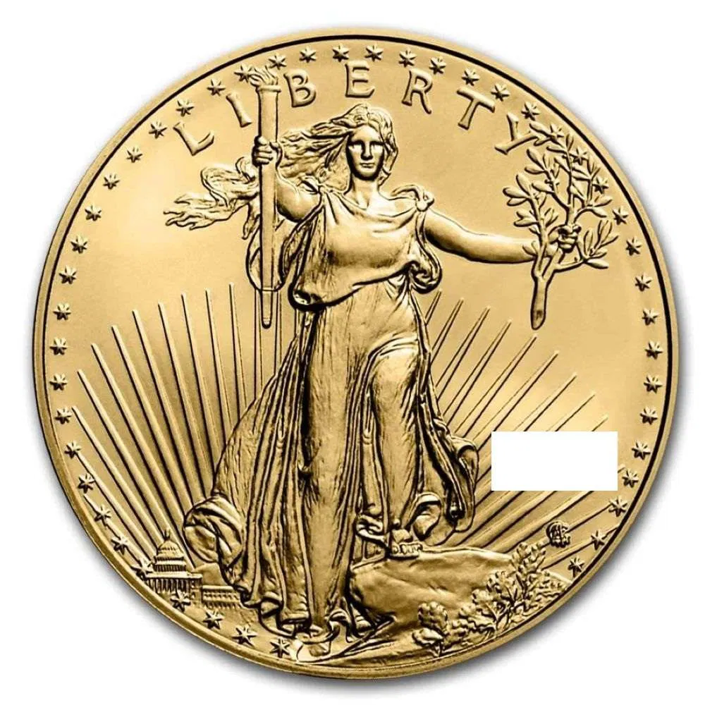 (10) Random Year American $50 Gold Eagle 1 ozt