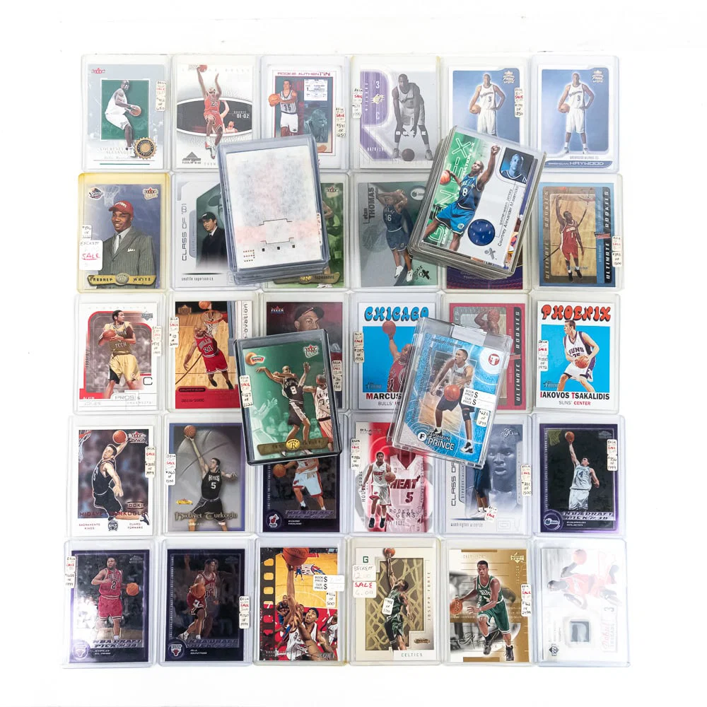 (100) Assorted NBA Basketball Star RC Prospects +