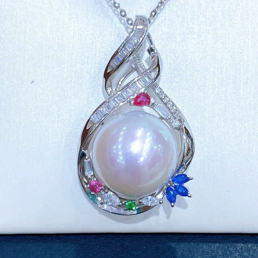 13-14mm natural pearl necklace