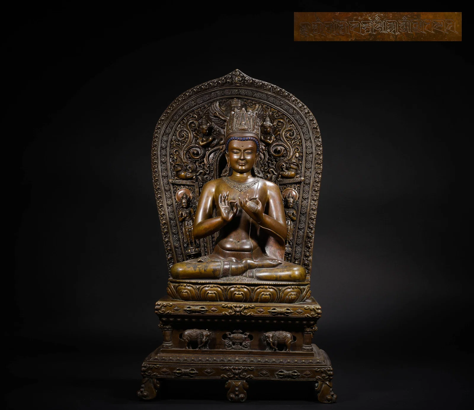 13TH-CENTURY ALLOY COPPER BUDDHA STATUES
