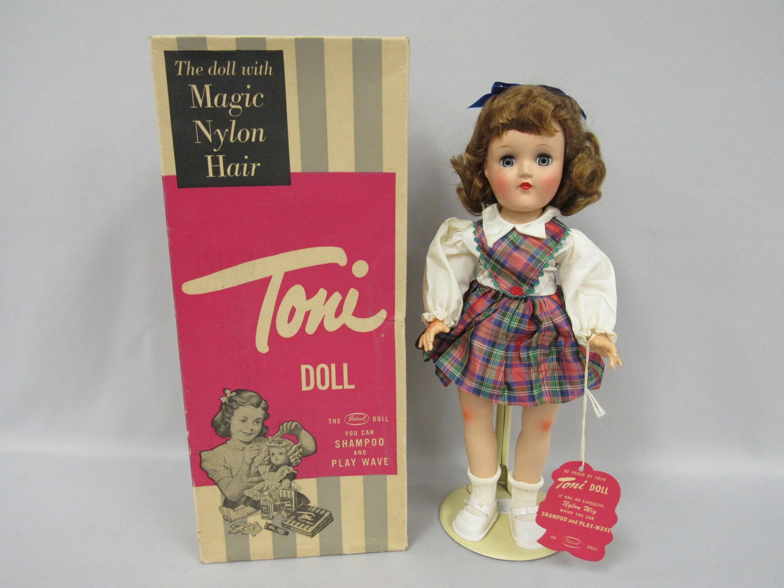 14 IN. IDEAL HARD PLASTIC TONI: