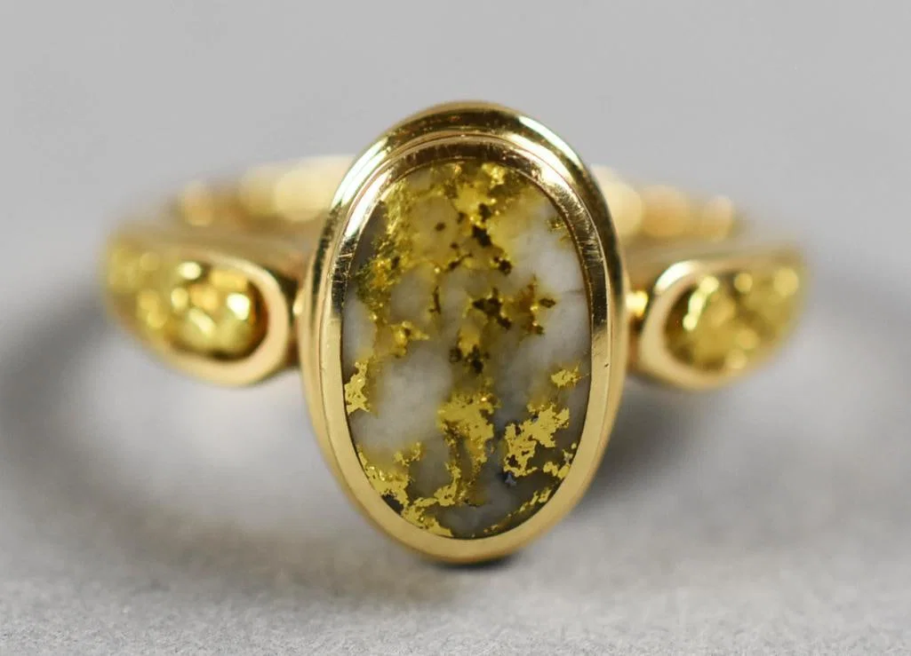 14K California Gold Specimen Ring
