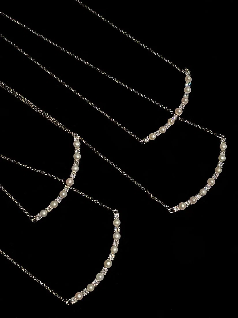 14K Gold Pearl Necklace