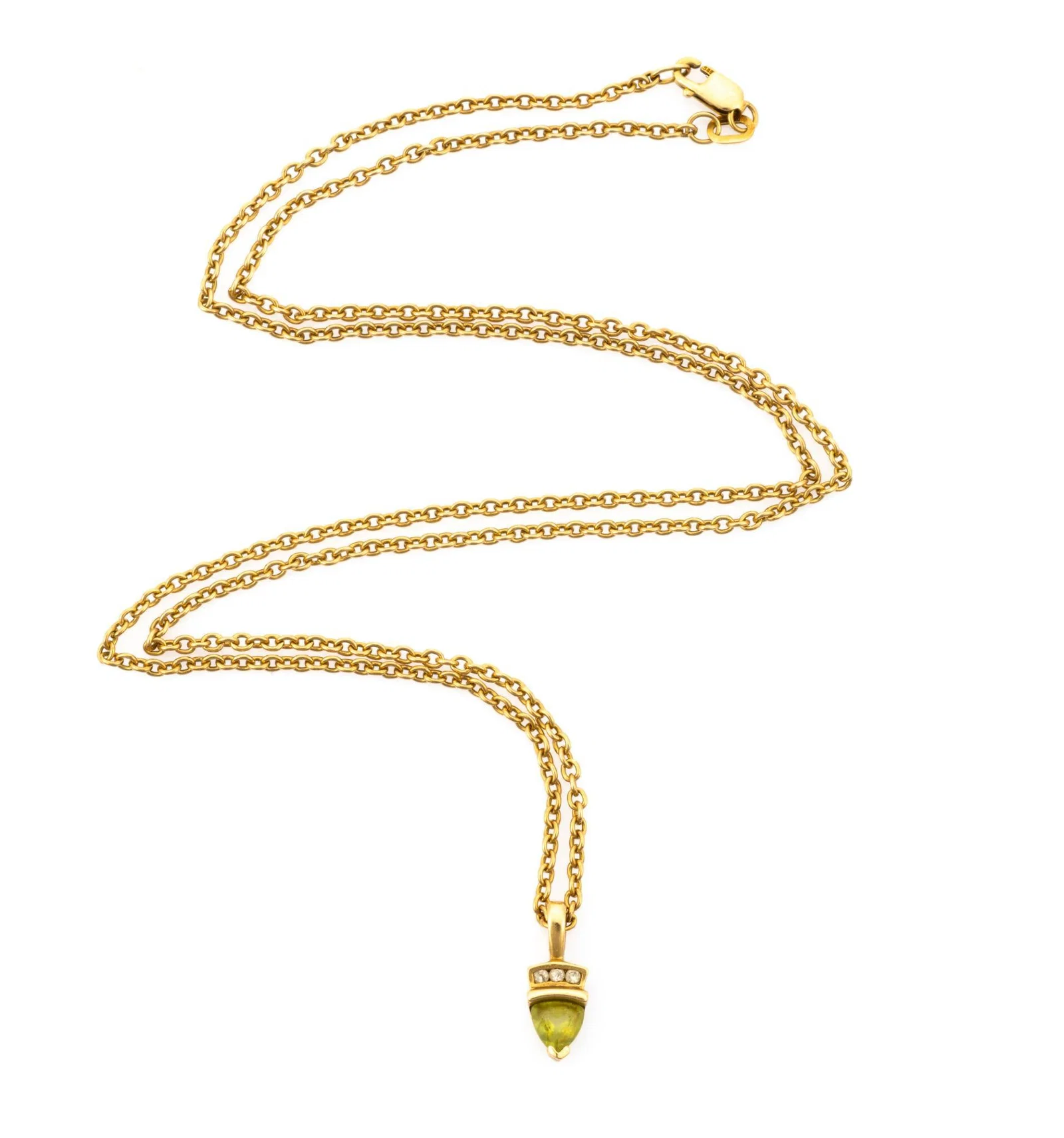 14K Gold Pendant Necklace
