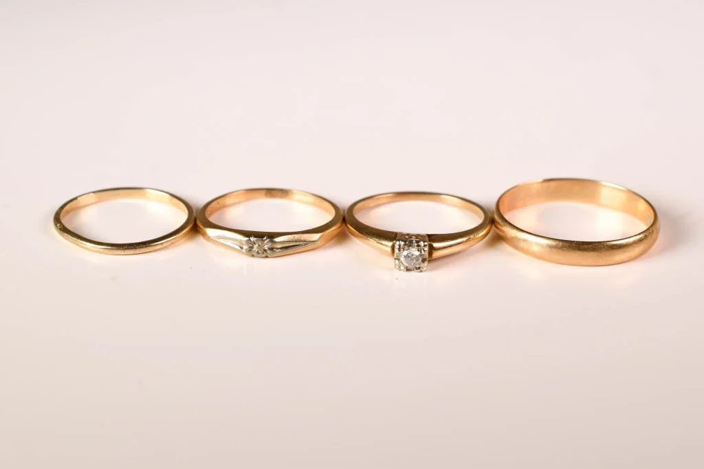 14K Gold Rings Collection 6.9 Grams