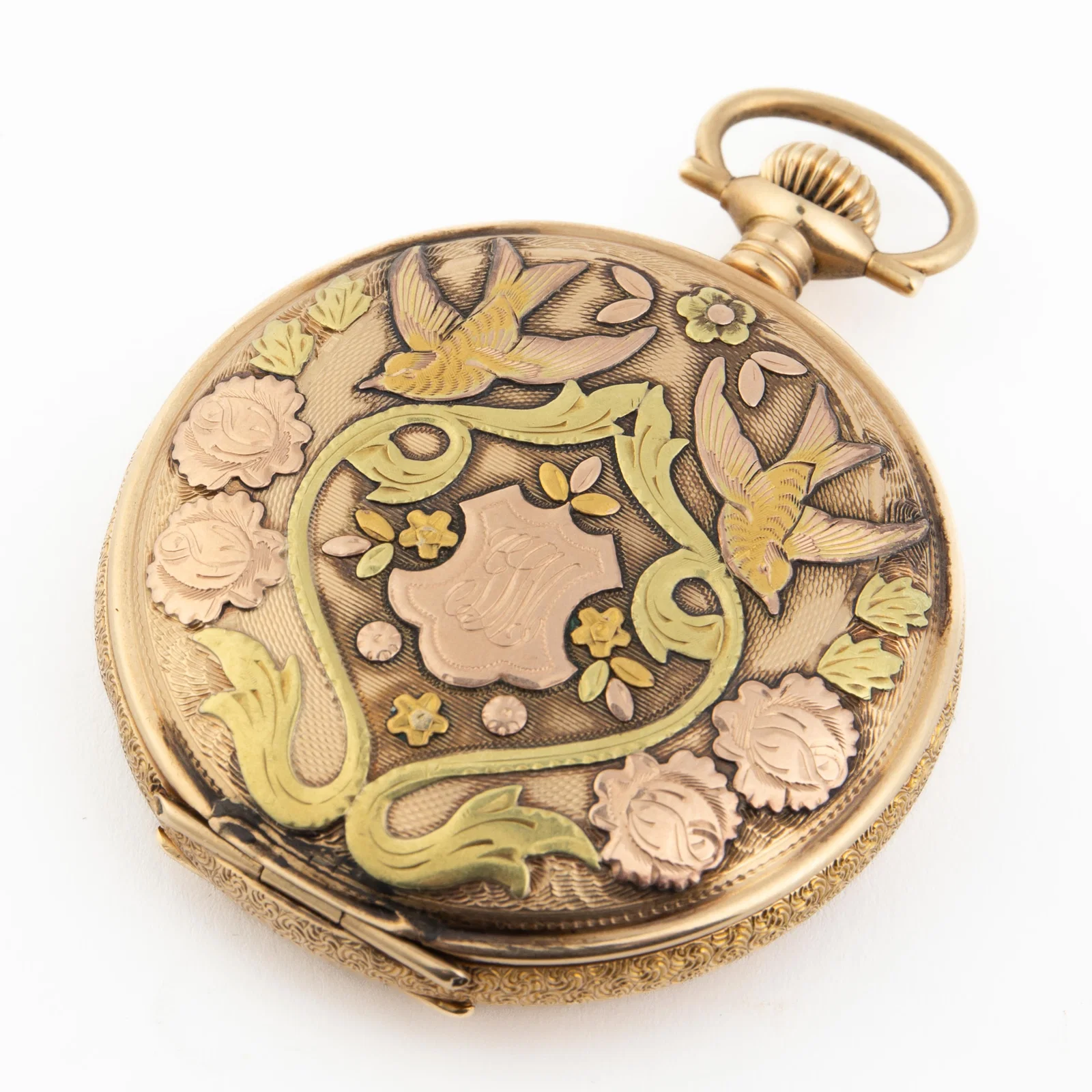 14K Gold Waltham 23J Vanguard Pocket Watch, 1918.