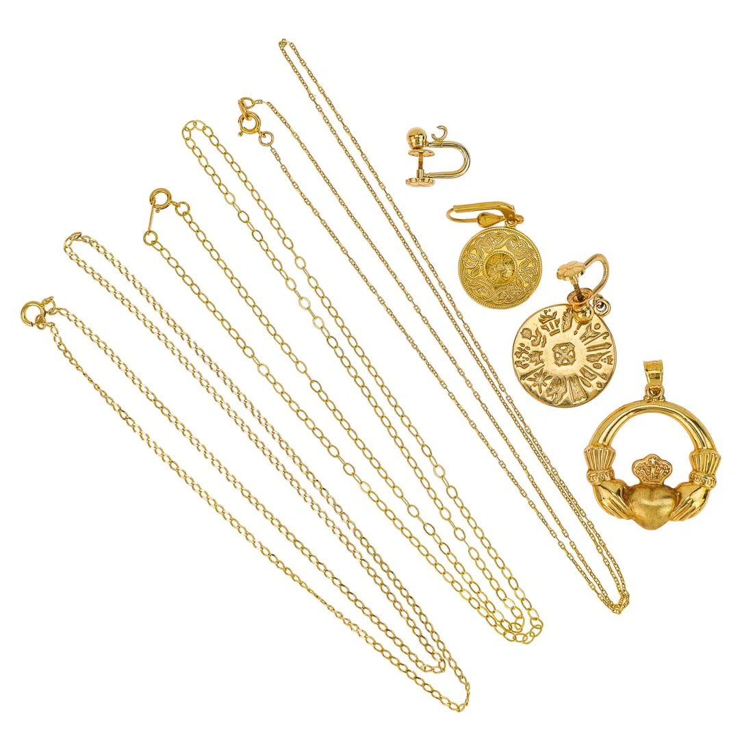 14k Yellow Gold Jewelry