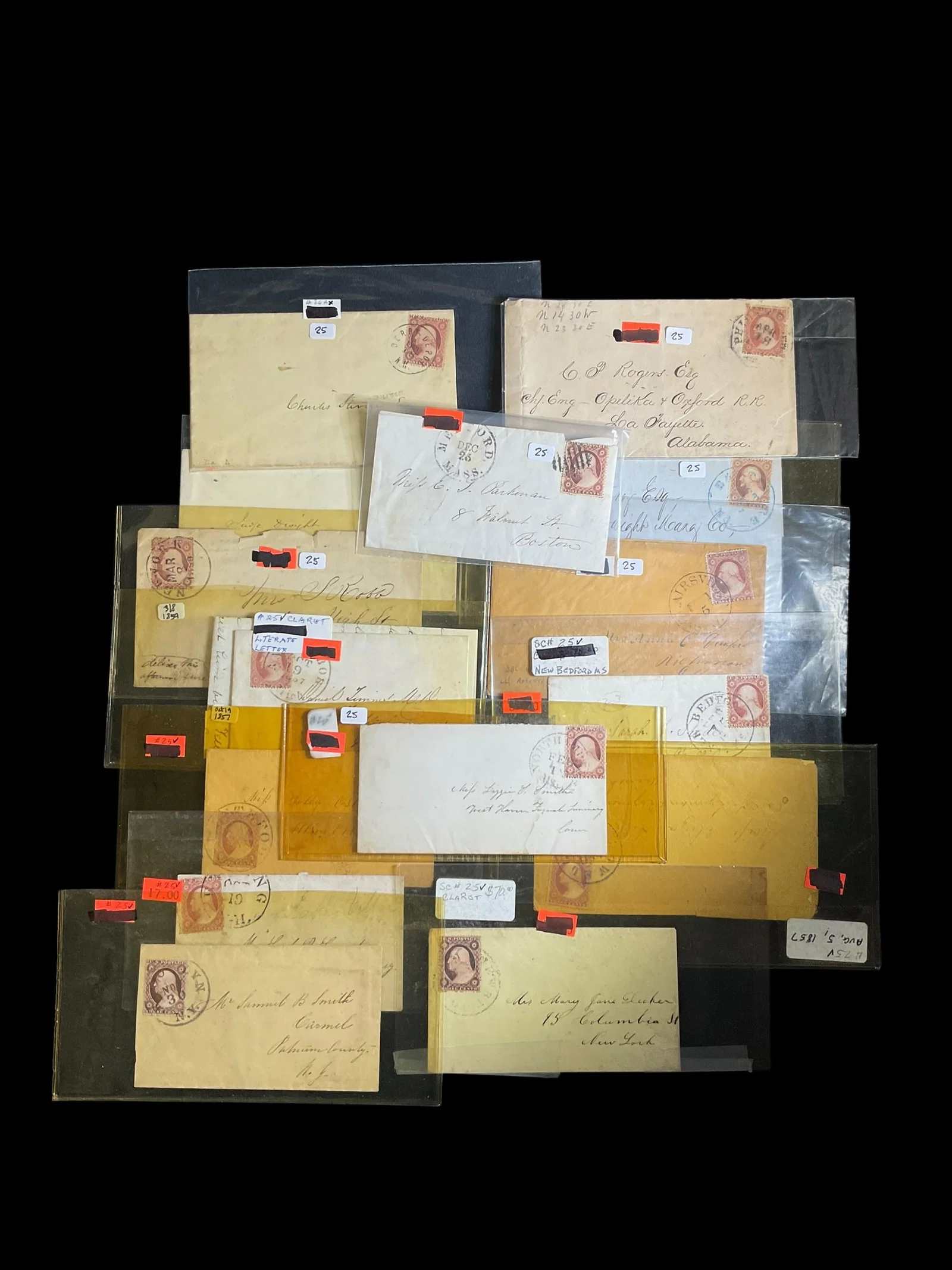 15-US Stamps on Covers