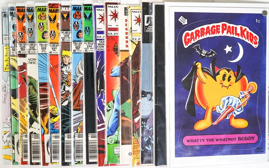 (16) Vintage Comic Books with Two Signed