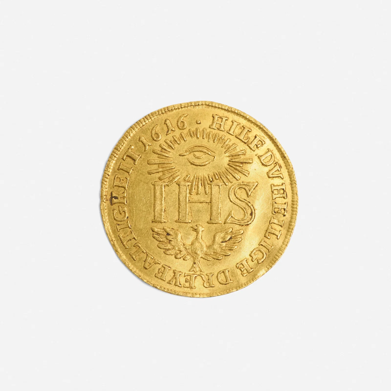1616 gold Ducat restrike (Saxony, Johann Georg I)