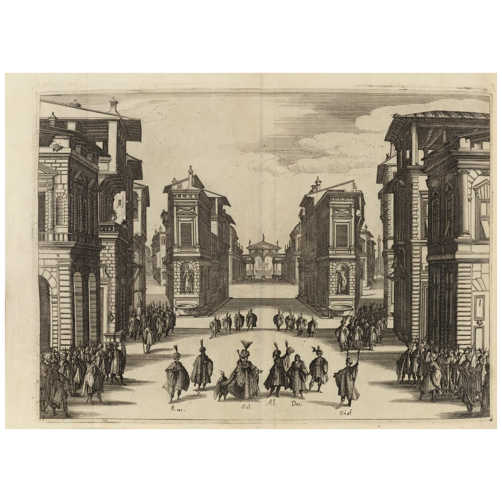 1620 ❧ WITH REFERENCE TO GALILEO'S NAMING OF JUPITER'S MOONS. BONARELLI, PROSPERO 1588-16...