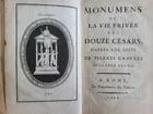 1786 MONUMENS DE LA VIE PRIVEE DES DOUZE CESARS antique EROTIC ENGRAVINGS rare