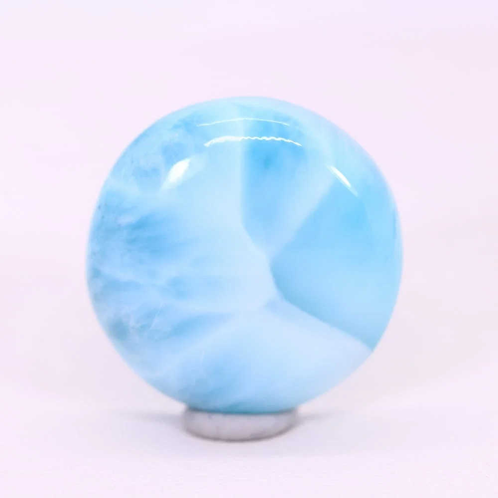 *18.27Ct Natural Larimar - Polished Cabochon , 238C