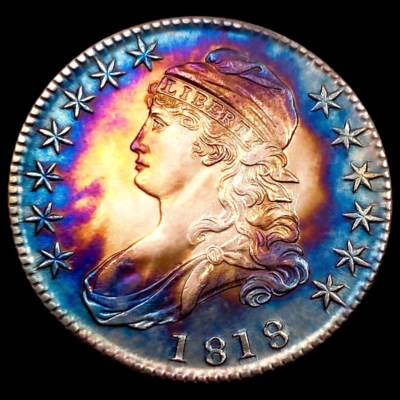 1818 Capped Bust Half Dollar UNCIRCULATED