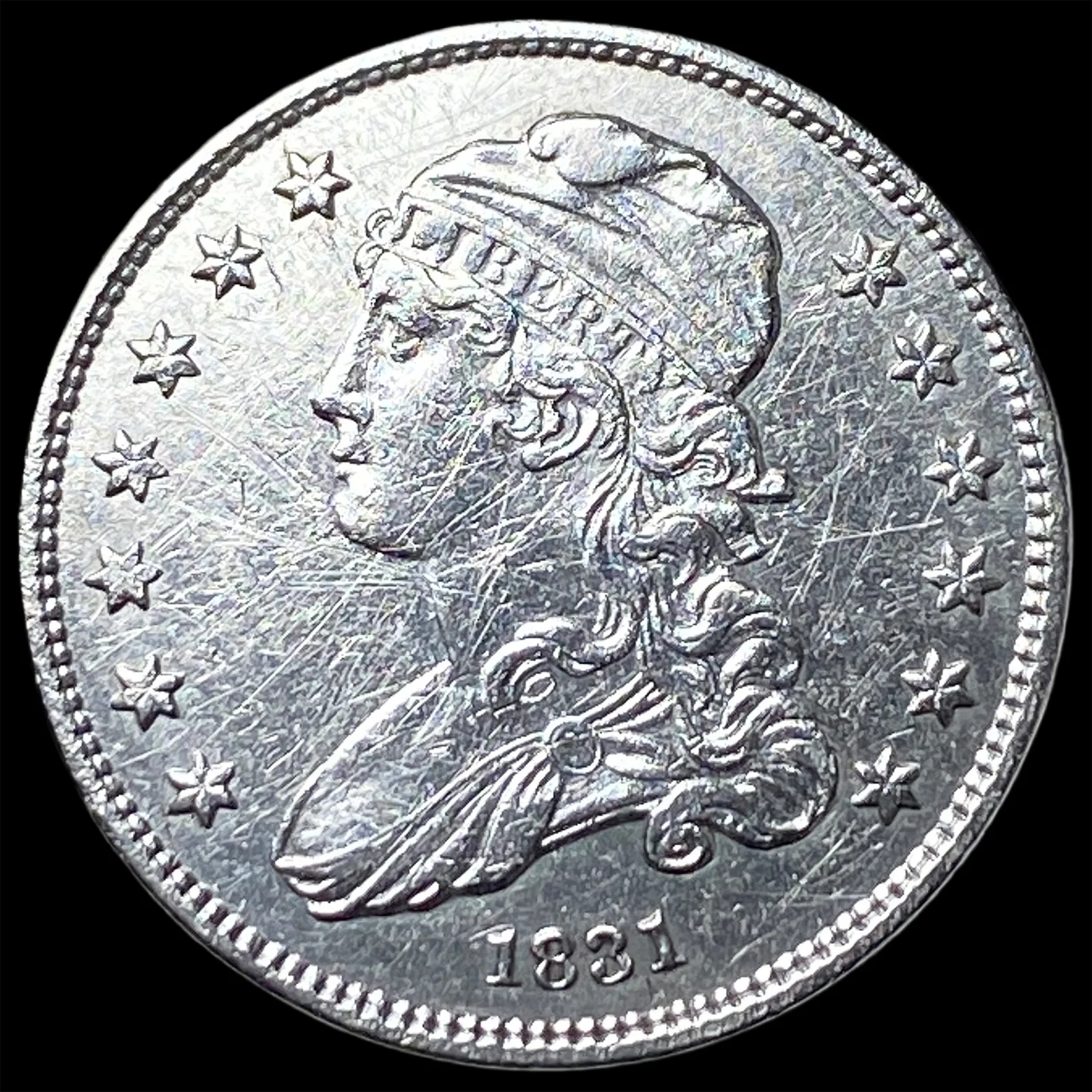 1831 Capped Bust Silver Quarter HIGH GRADE