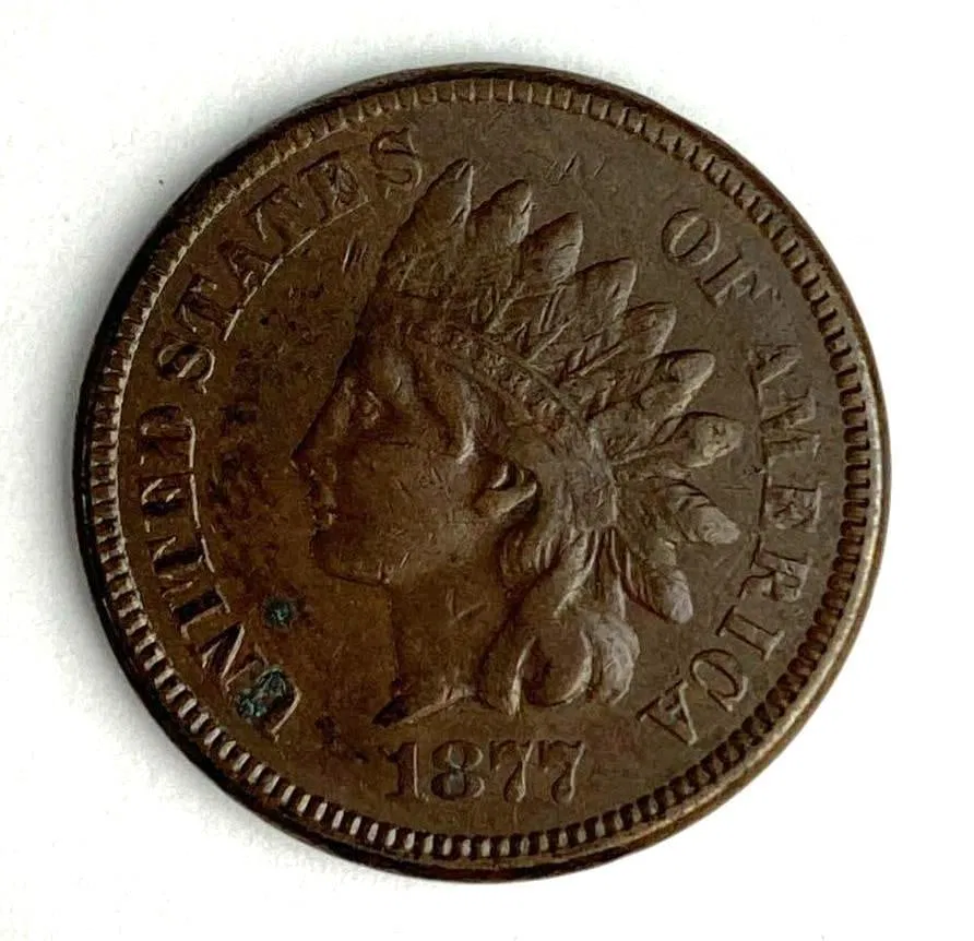 1877 US Indian Head Cent