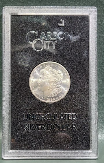 1882 CARSON CITY UNCIRCULATED SILVER DOLLAR