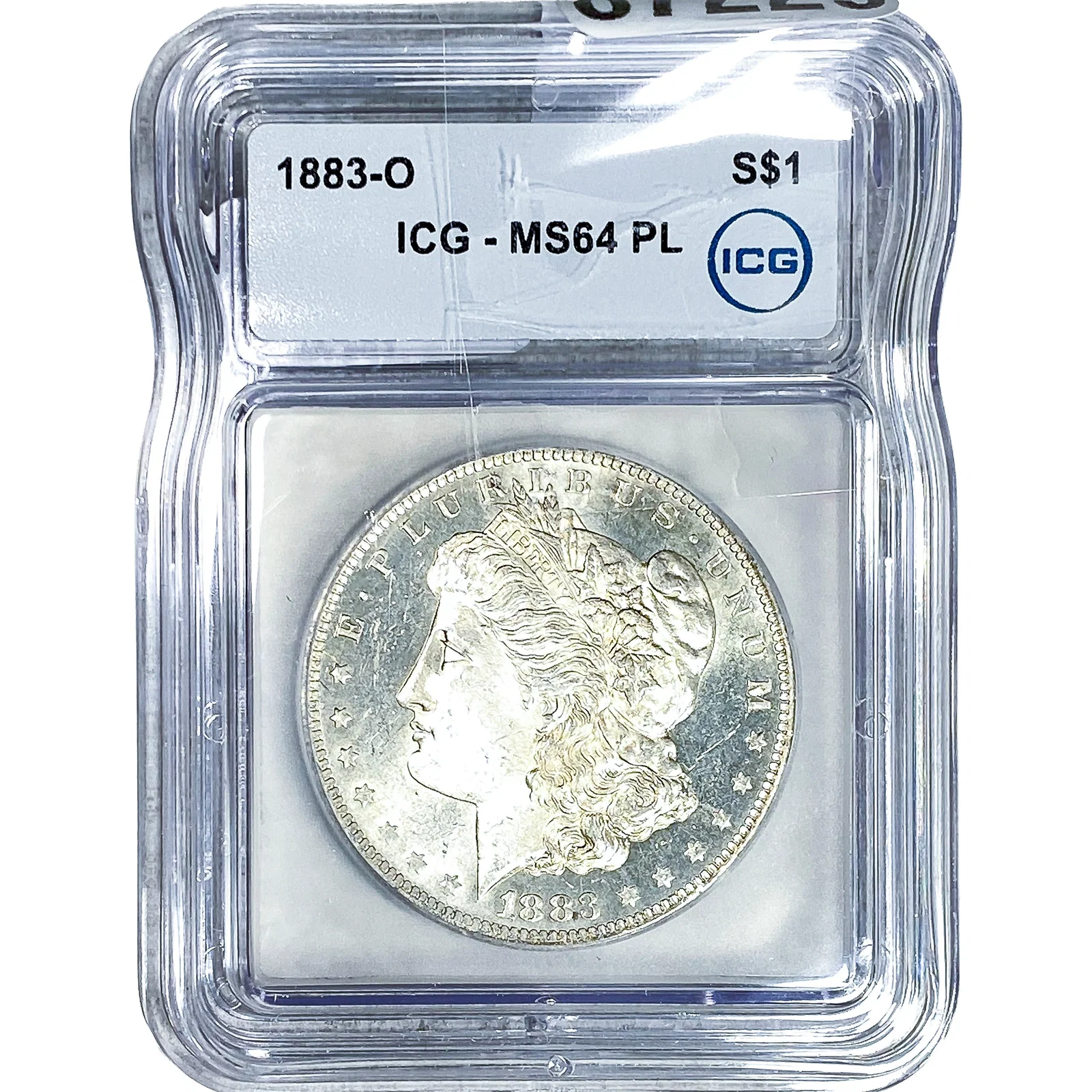 1883-O Morgan Silver Dollar ICG MS64 PL