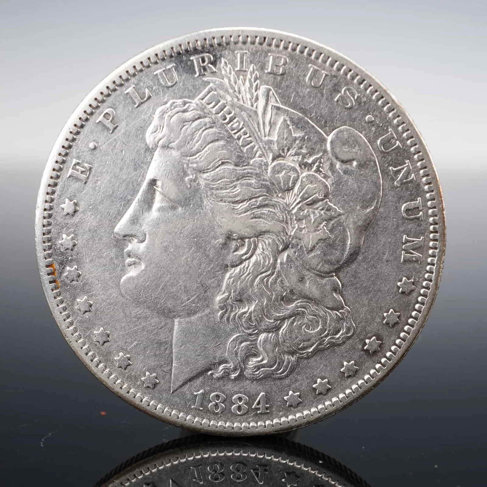 1884-S Morgan Silver Dollar