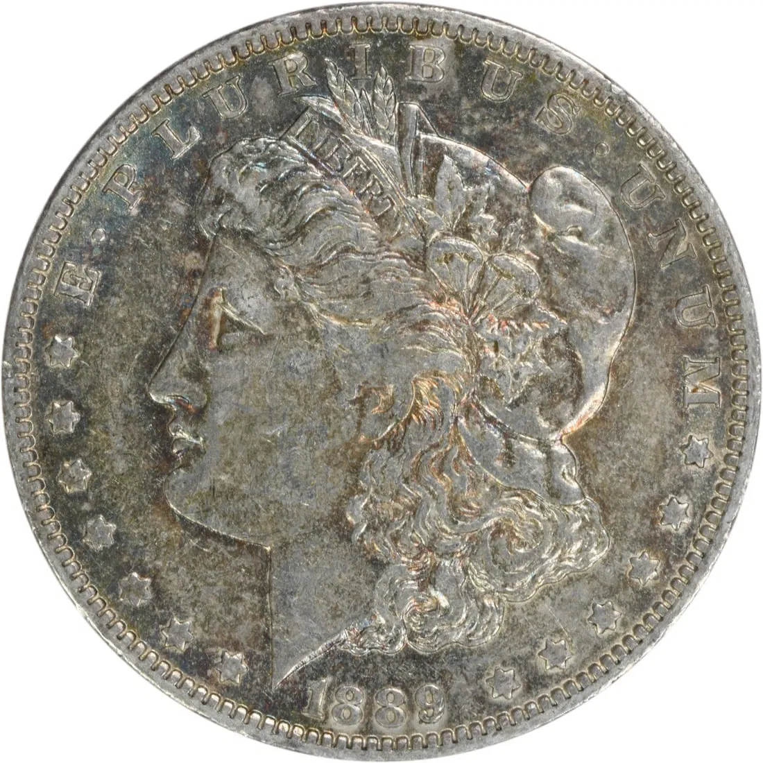 1889-O Morgan Silver Dollar EF Uncertified New Orleans Mint Coin