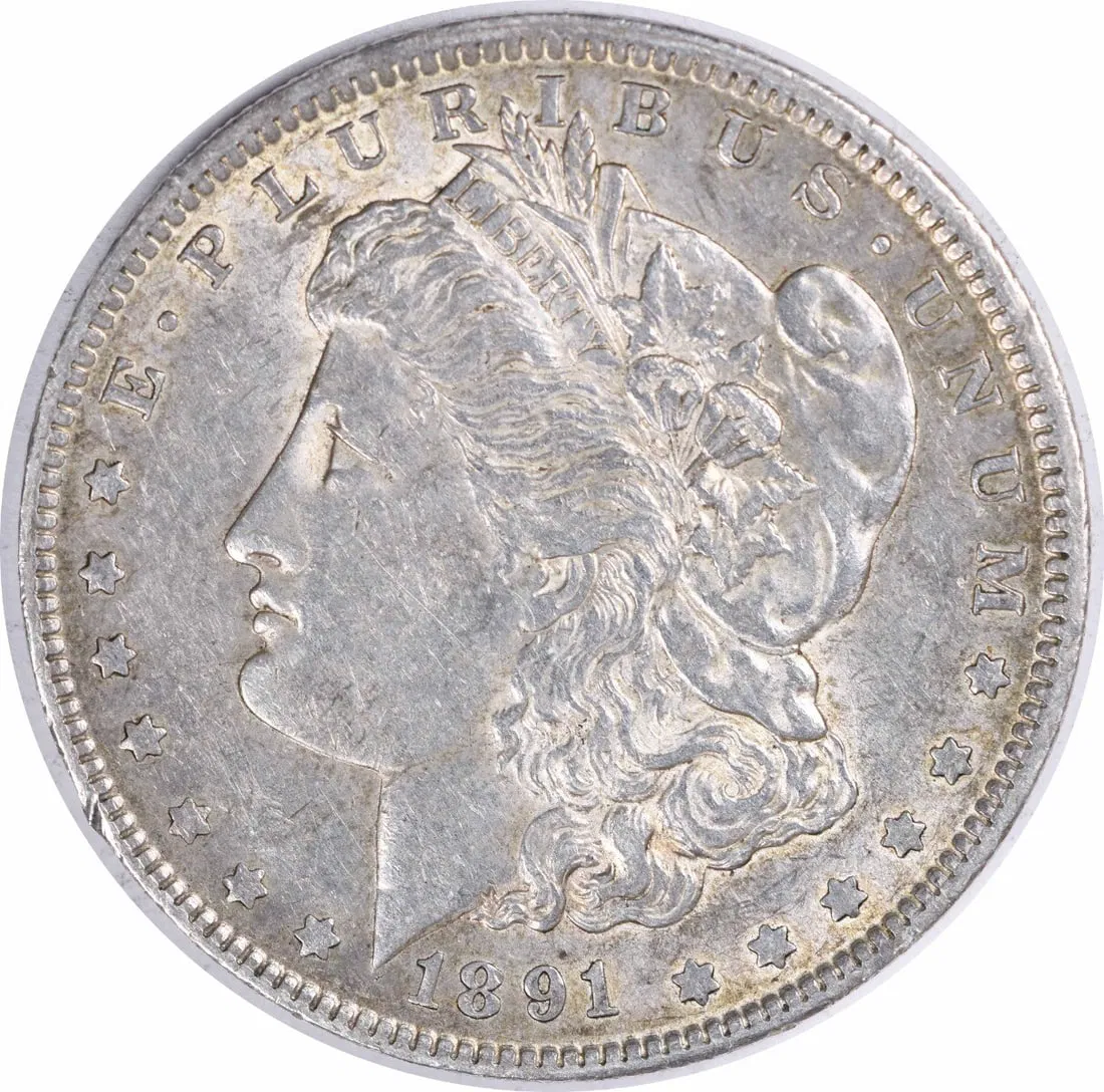 1891-O Morgan Silver Dollar XF 90% Silver Uncertified Coin