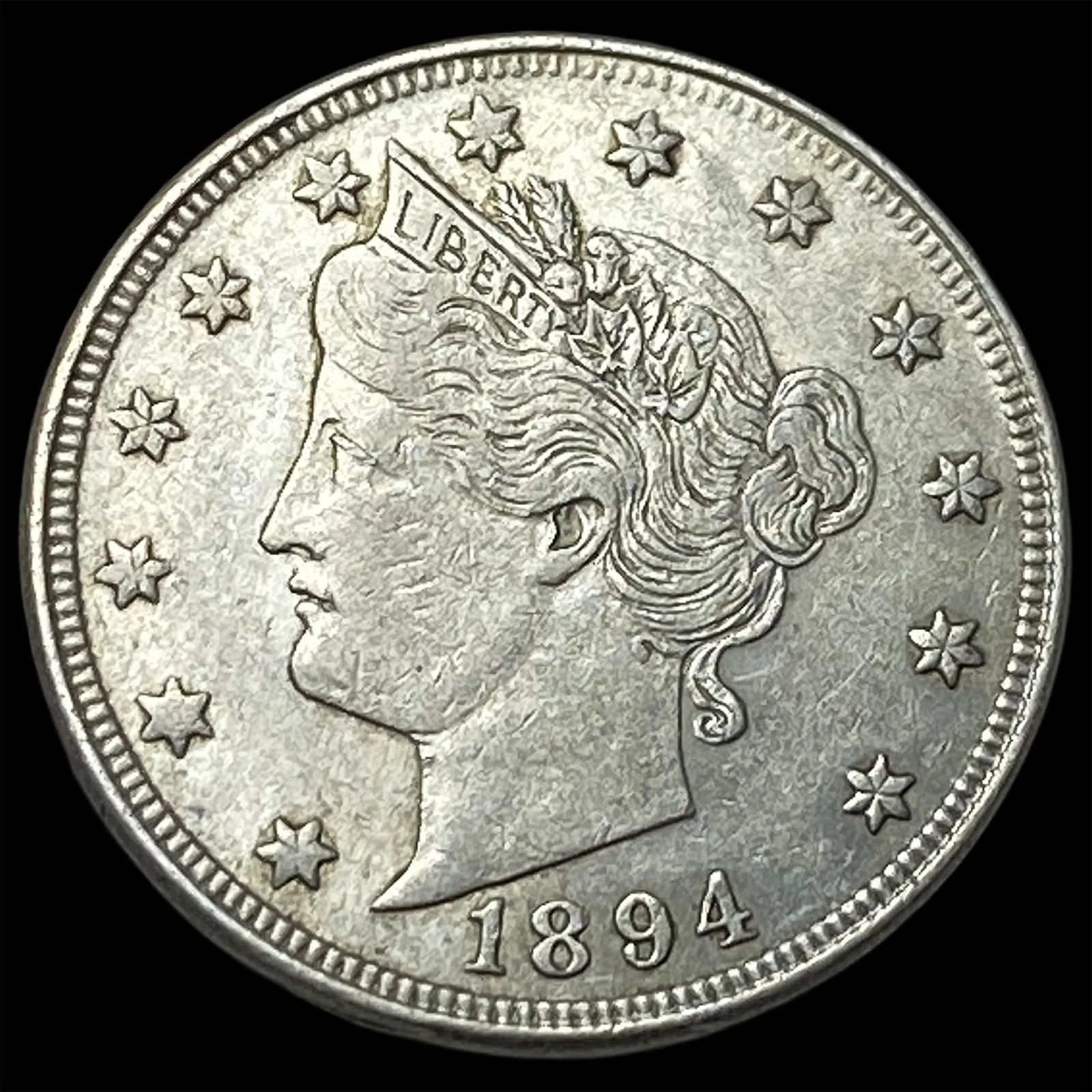 1894 Liberty Head Nickel CHOICE AU