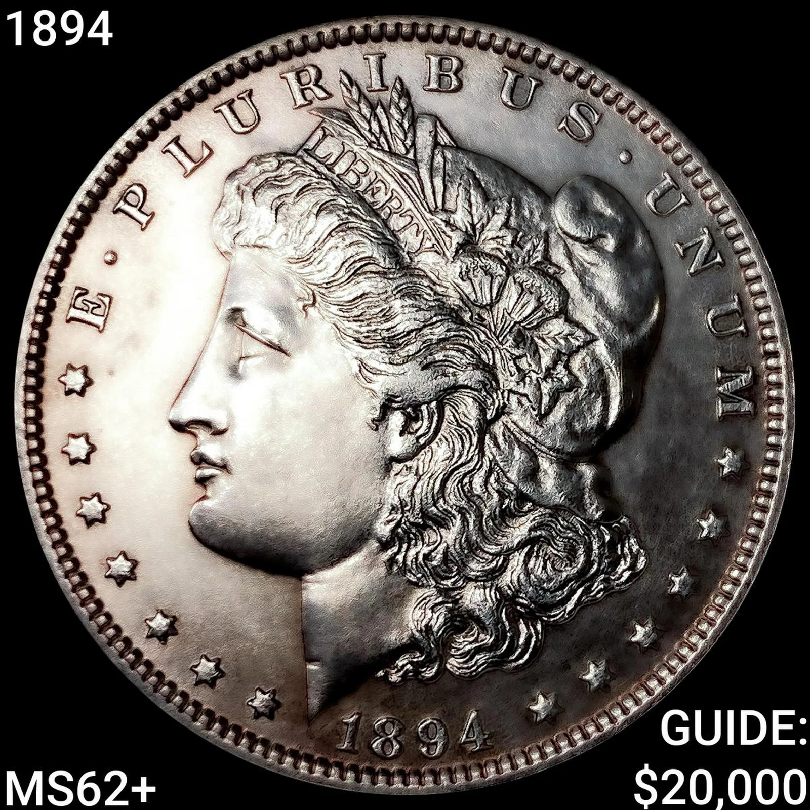 1894 Morgan Silver Dollar UNCIRCULATED +