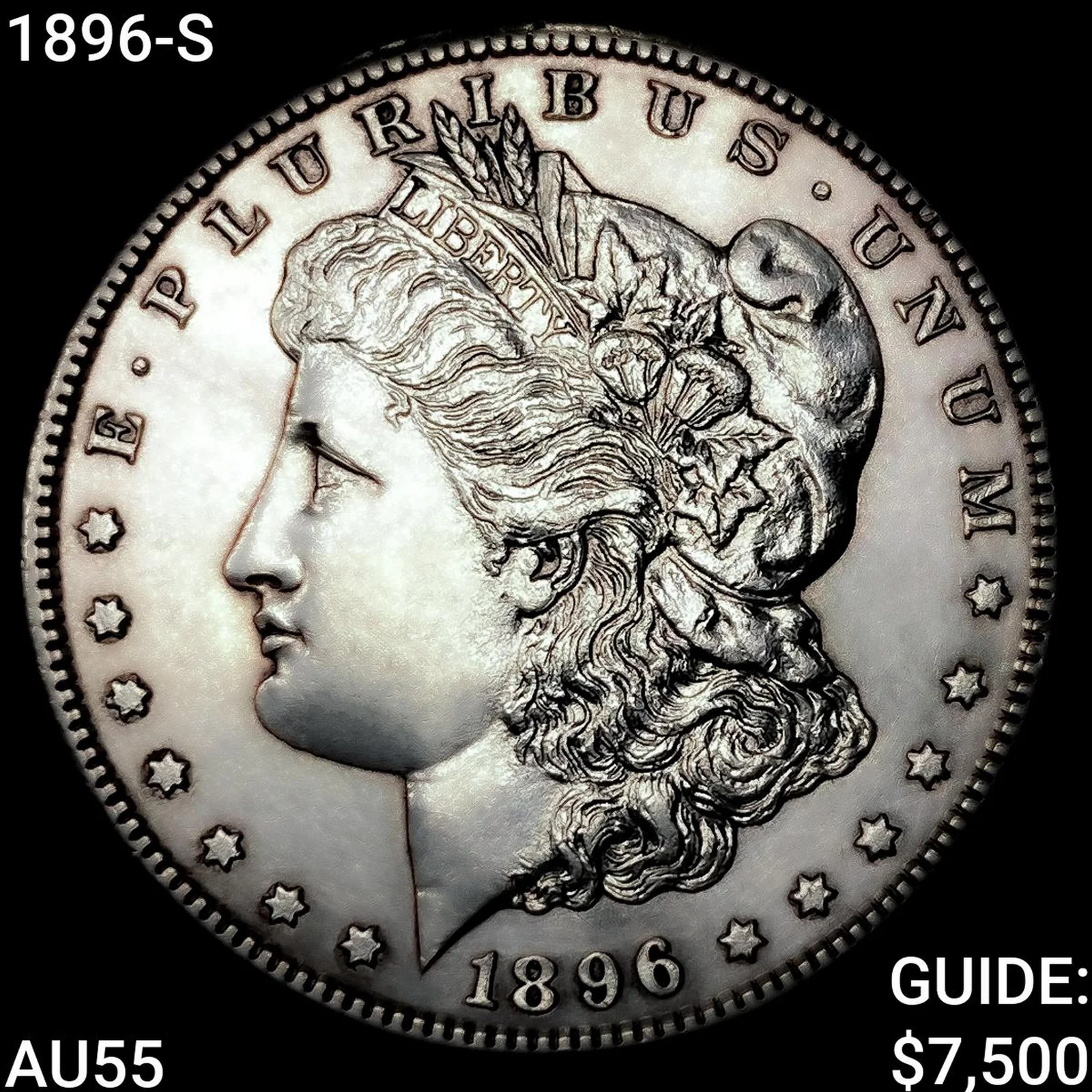 1896-S Morgan Silver Dollar HIGH GRADE