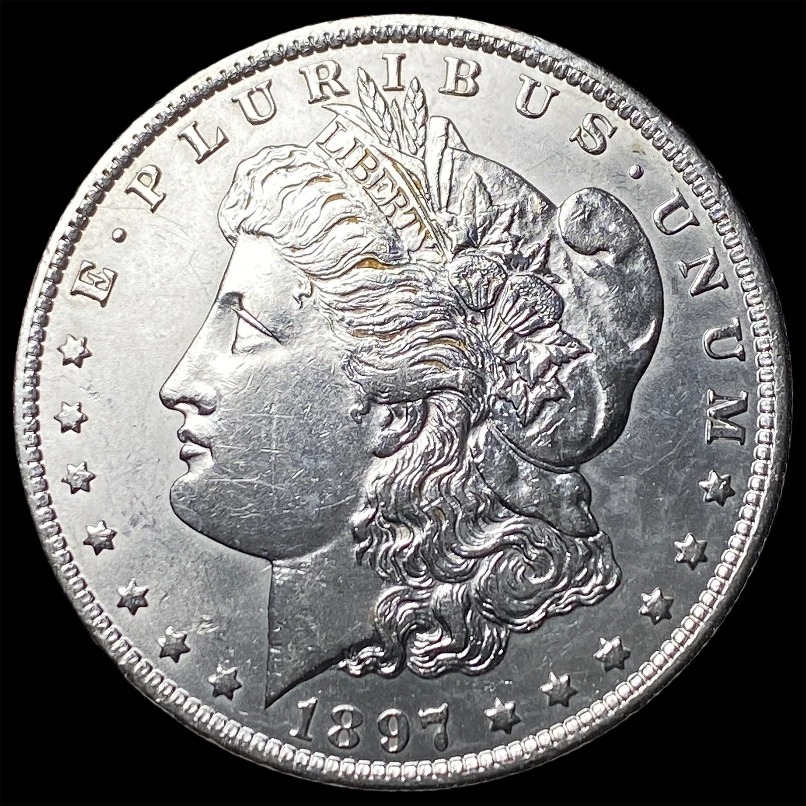 1897-O Silver Morgan Dollar CHOICE AU