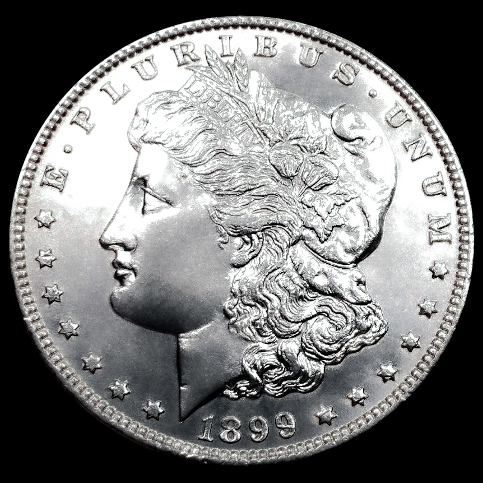 1899-O Micro O Morgan Silver Dollar UNCIRCULATED +