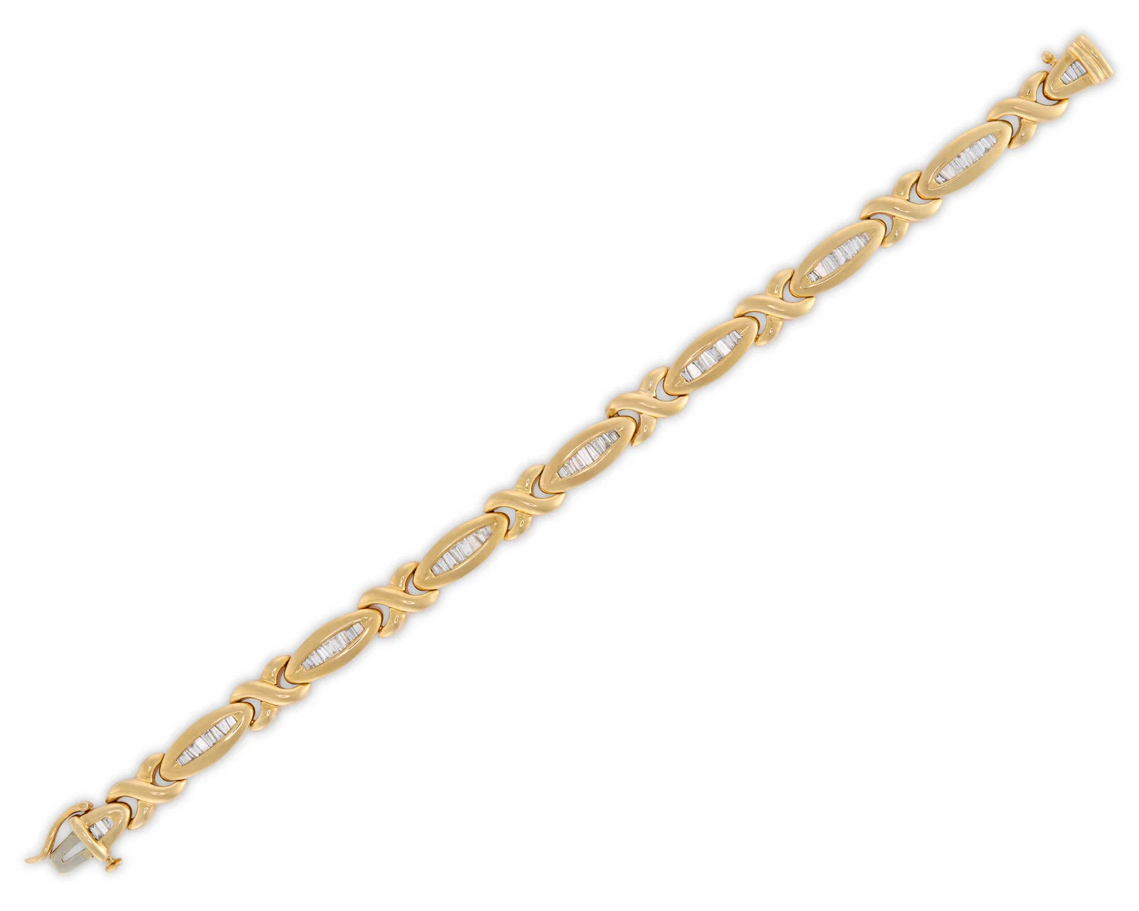 18K Gold and Diamond Bracelet