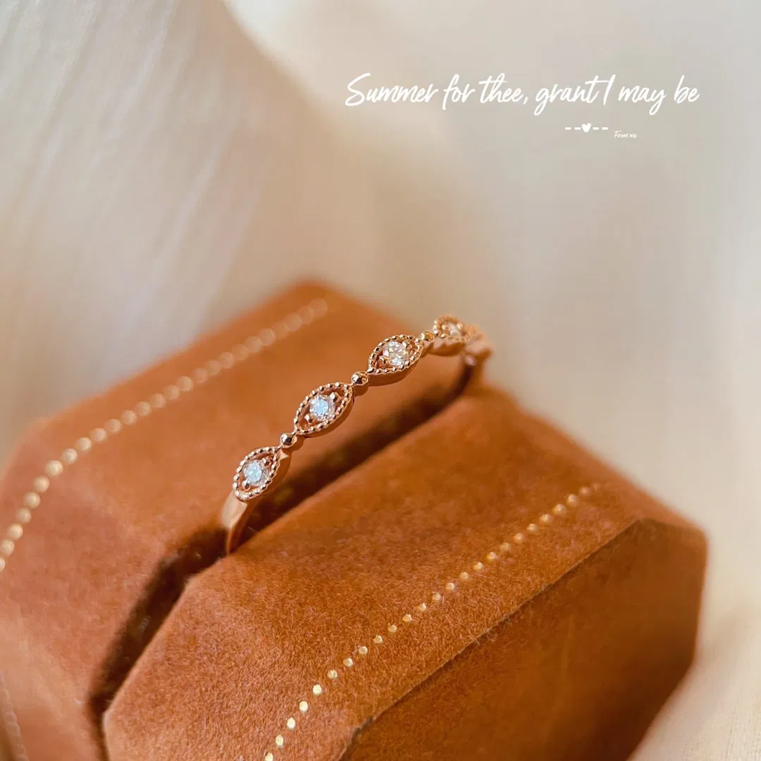 18K Gold Diamond Ring