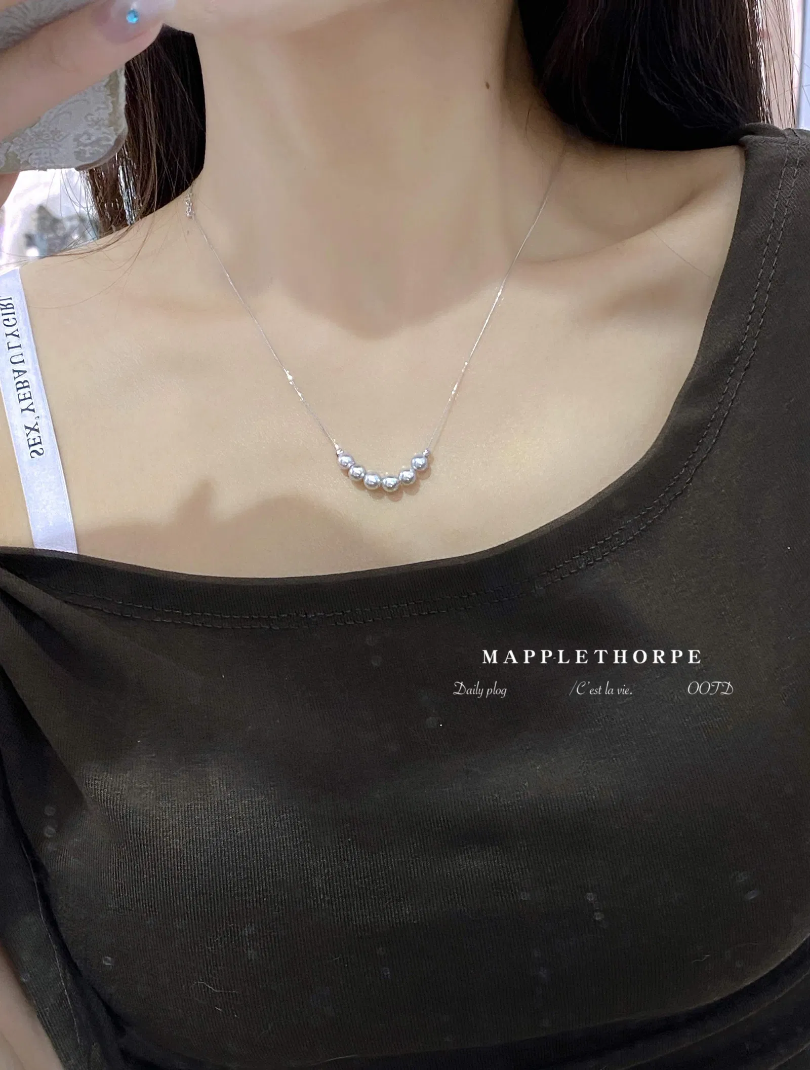 18K Gold Pearl Necklace