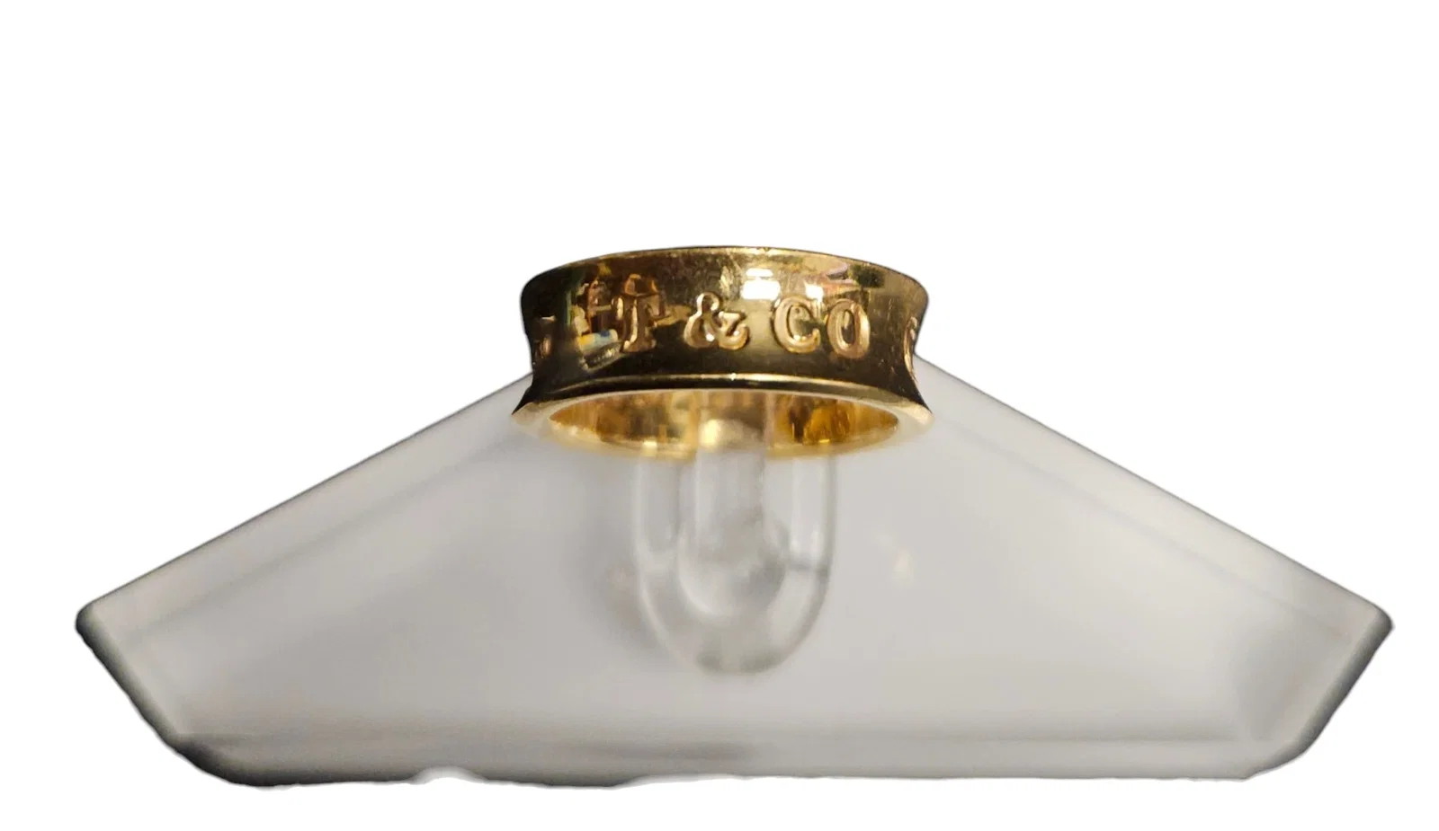 18k Yellow Gold Tiffany & Company Wedding Band size 4