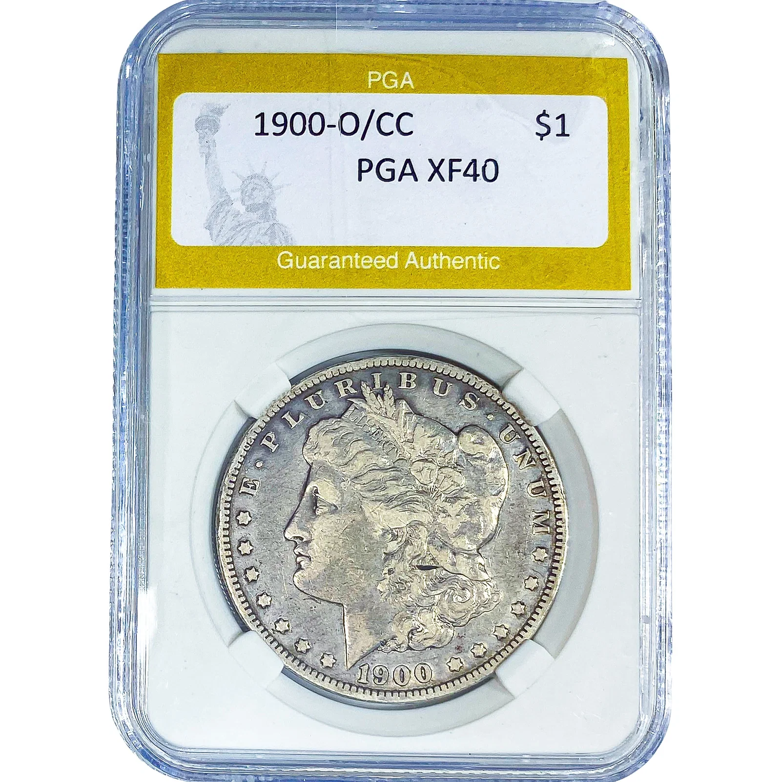 1900-O/CC Morgan Silver Dollar PGA XF40