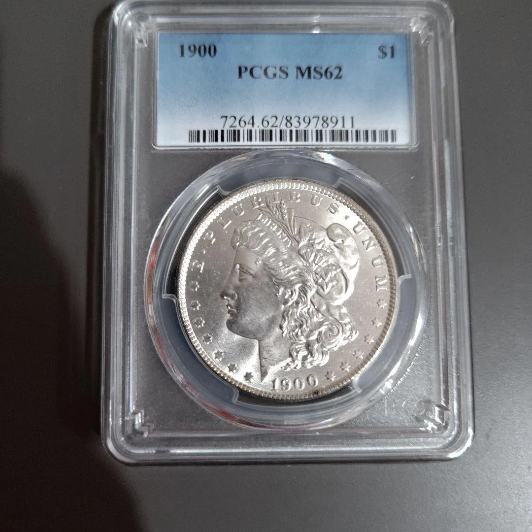 1900 PCGS MS62 Morgan Silver Dollar