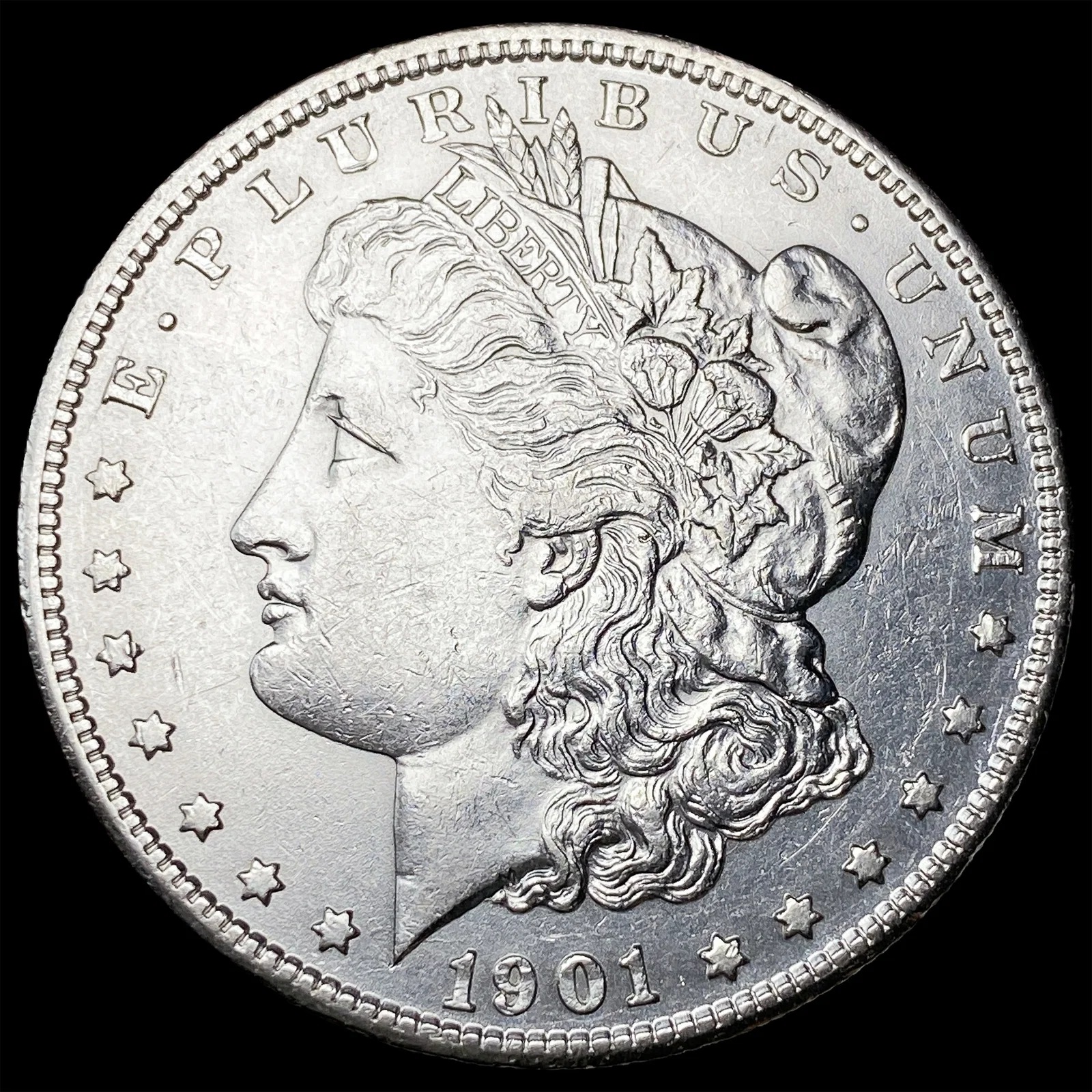 1901-S Silver Morgan Dollar CLOSELY UNCIRCULATED