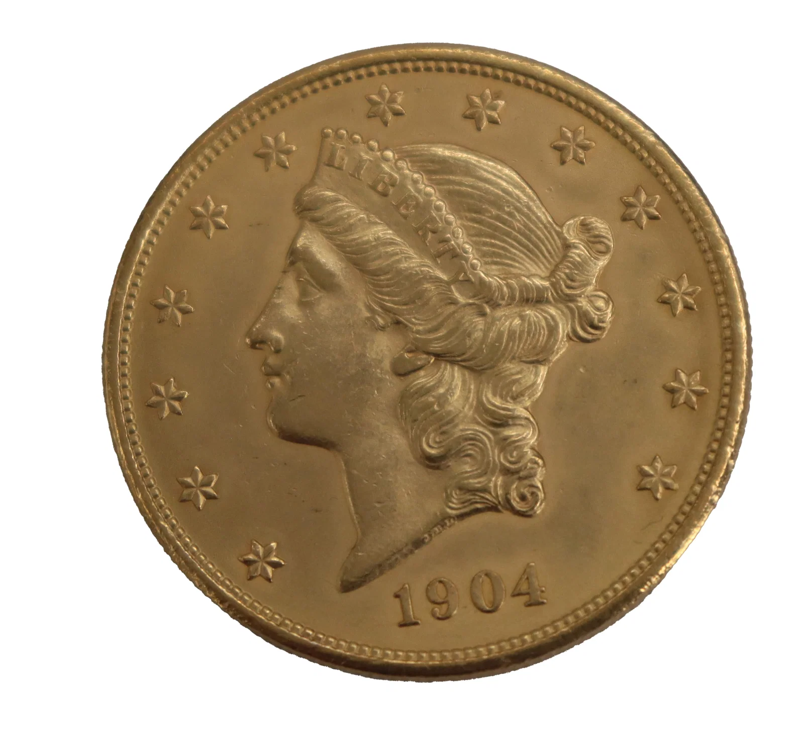 1904 Liberty Head "Double Eagle" ($20) Gold Coin