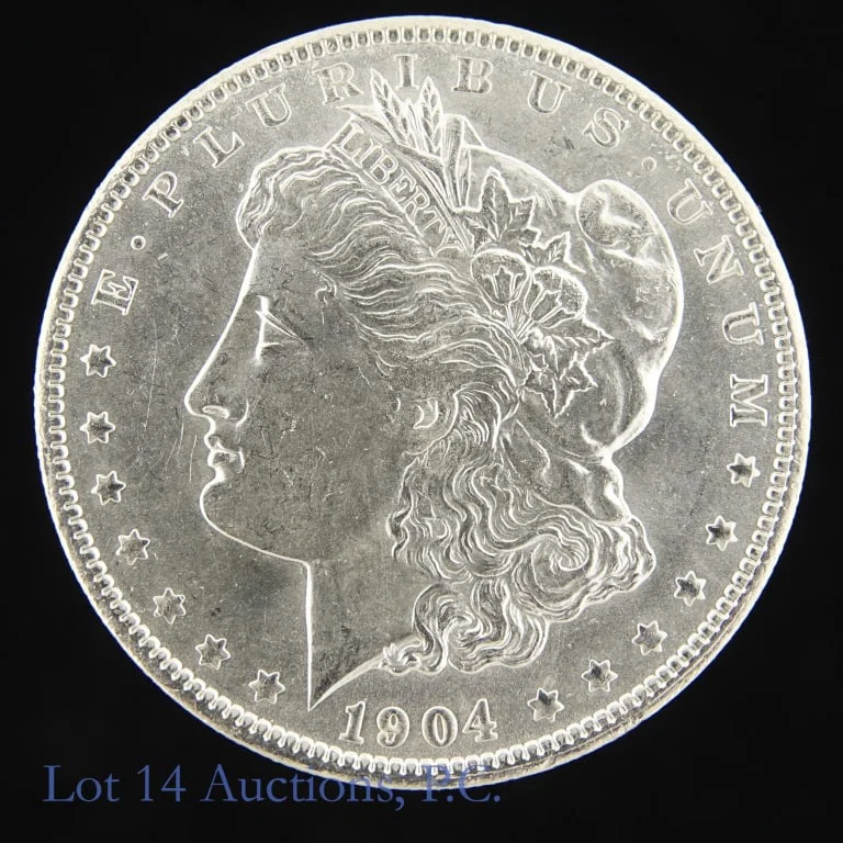 1904-O US Silver Morgan Dollar (*BU)