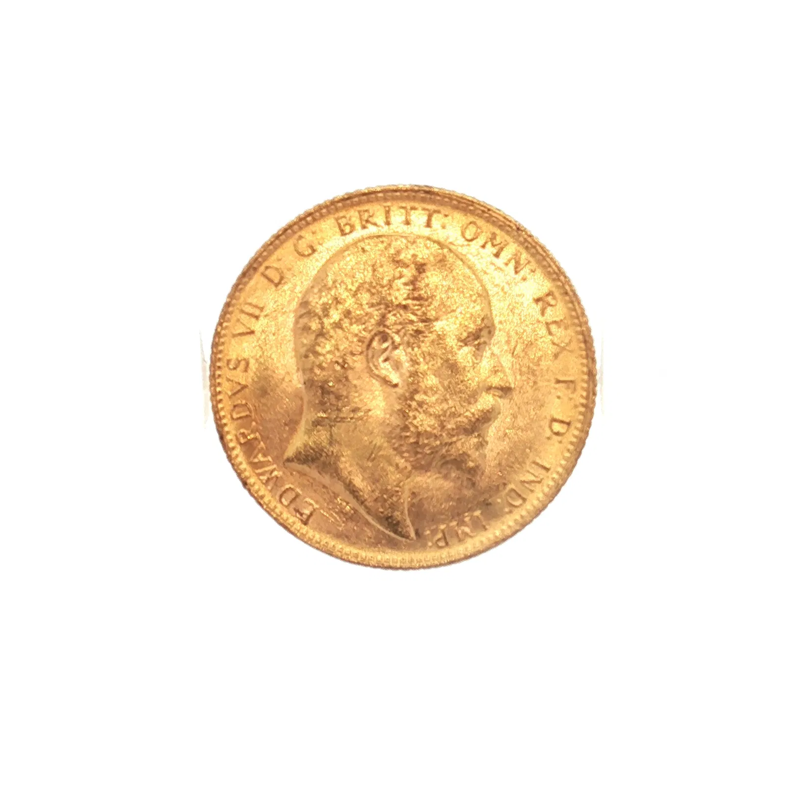1905 UK 1 Sovereign King Edward VII Gold Coin
