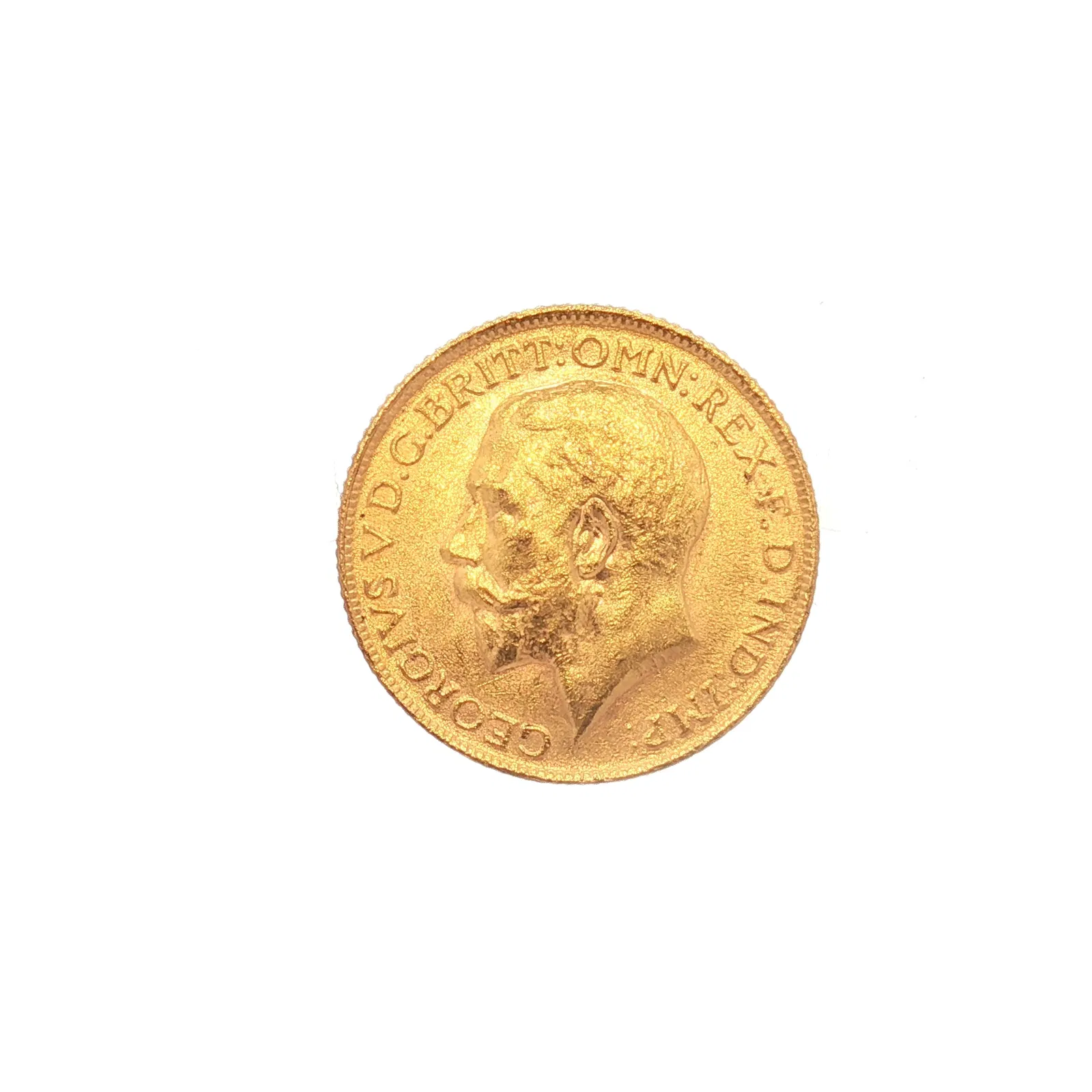 1913 UK 1 Sovereign King George V Gold Coin