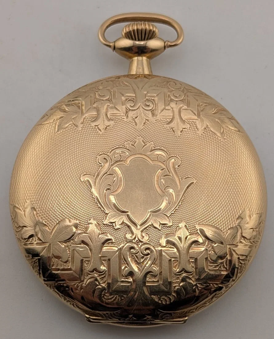 1920 14k Yellow Gold Elgin Grade "344" 16 Size Hunting Case Pocket Watch