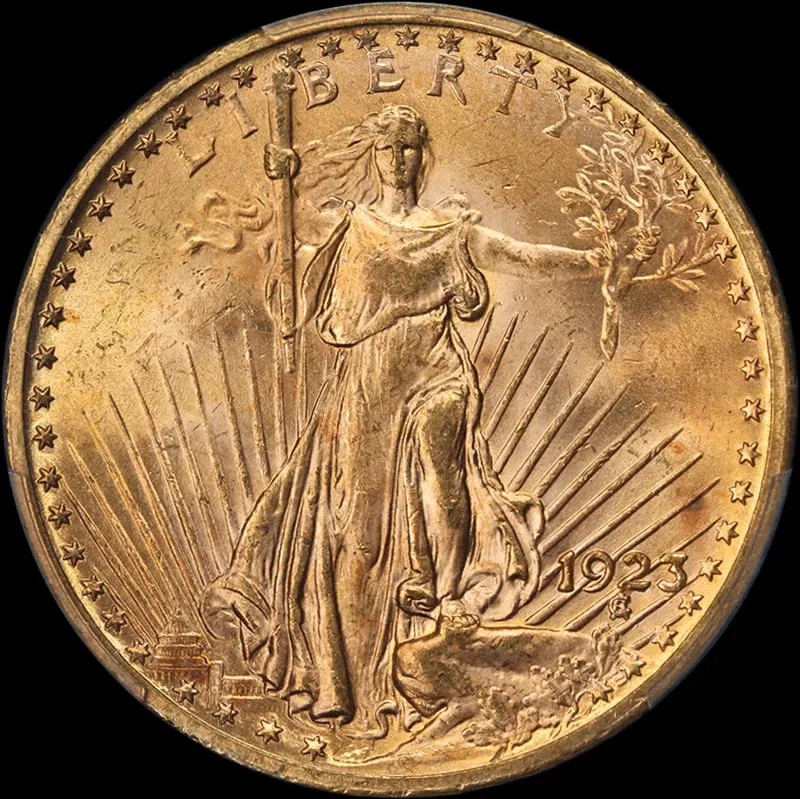 1923-P SAINT-GAUDENS GOLD $20