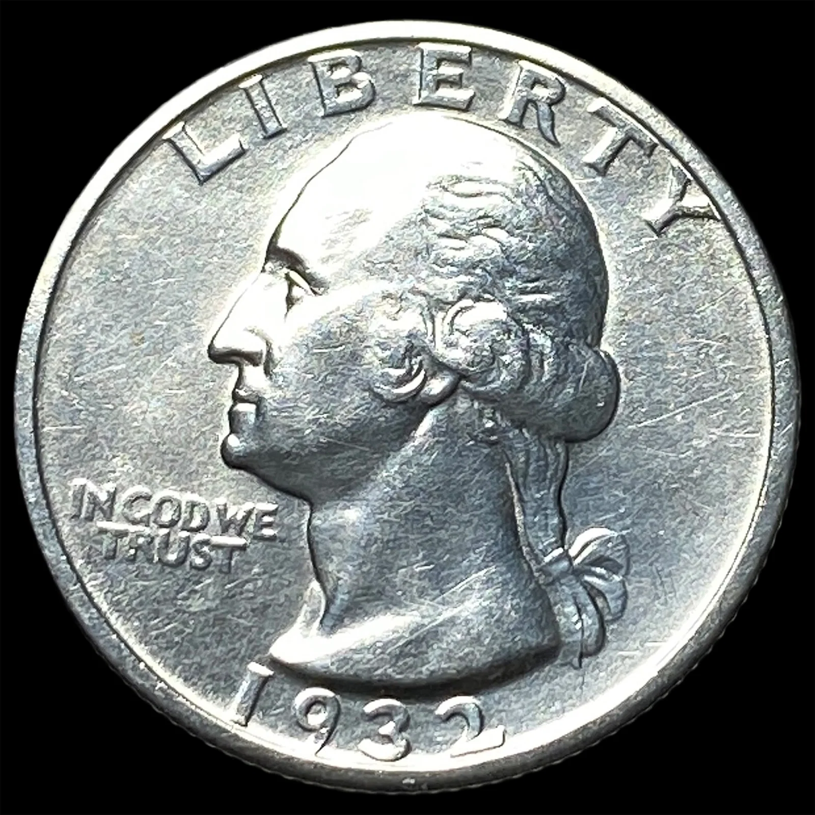 1932-S Silver Washington Quarter UNCIRCULATED