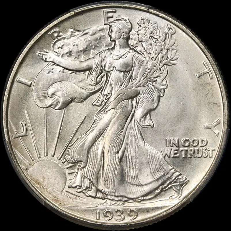 1939-D WALKING LIBERTY HALF