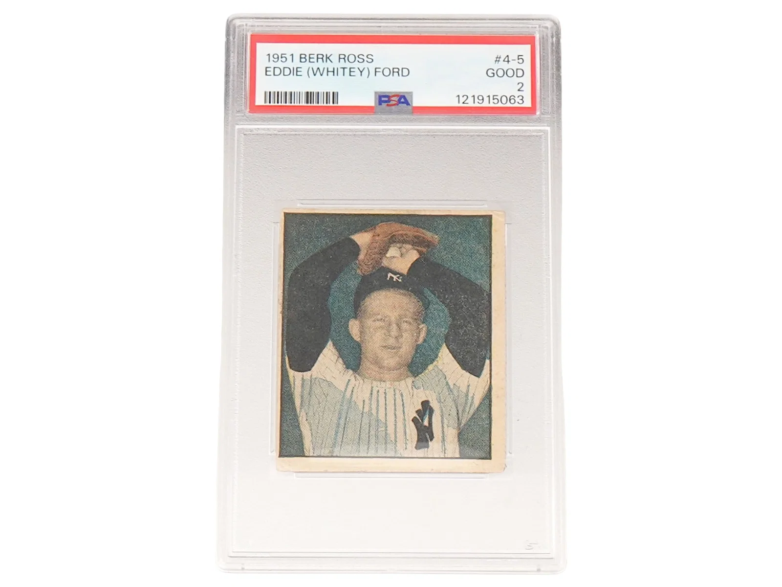 1951 BERK ROSS EDDIE WHITEY FORD PSA 2