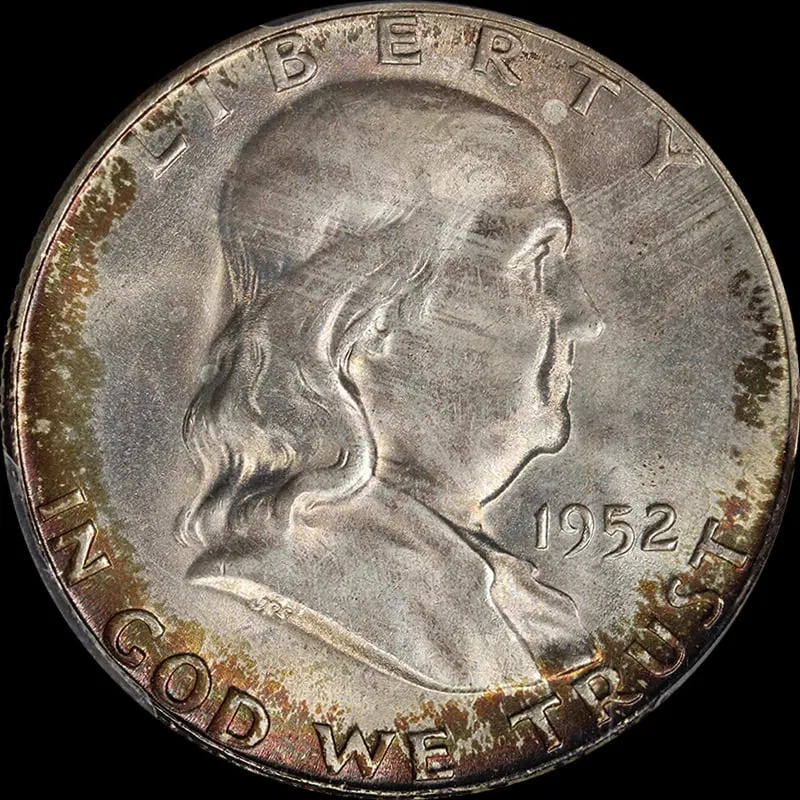 1952-S FRANKLIN HALF DOLLAR