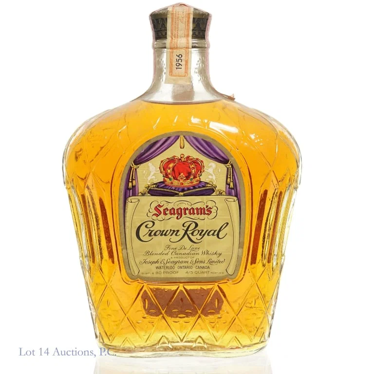1956 Seagram's Crown Royal Canadian Whisky