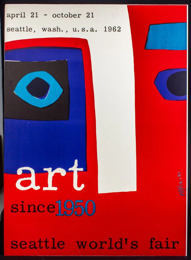 1962 Seattle World's Fair Exhibition Poster